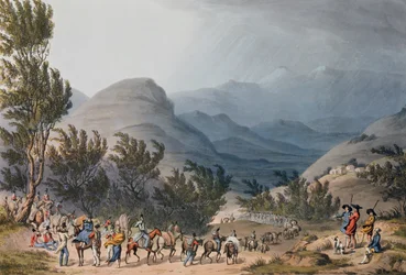 Serra de Estrella oder De Neve, graviert von C. Turner, 16. Mai 1811